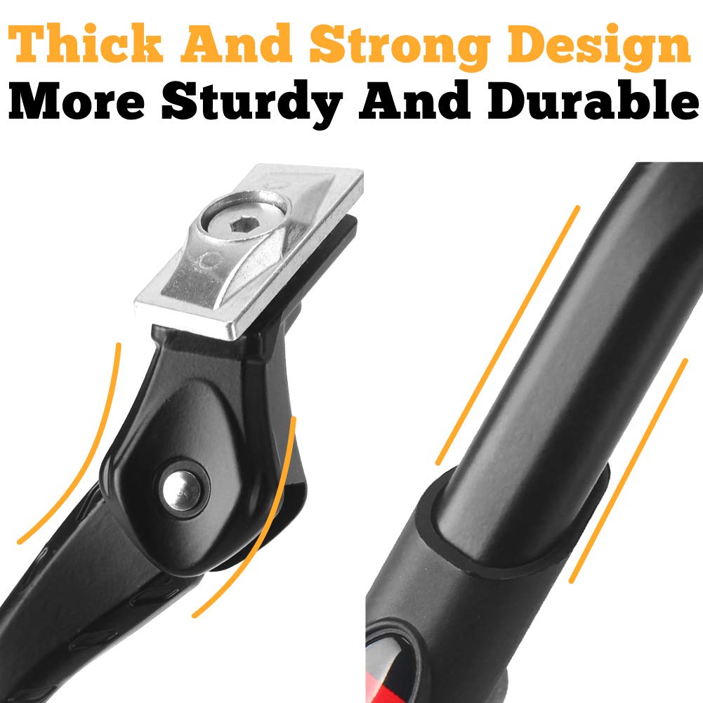  Sataway Bike Kickstand Adjustable Strong Center Mount Aluminum Alloy