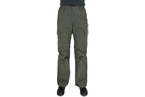 LA POLICE GEAR LAPG Women's Stretch Core Cargo Tactical Pants, Elastic Waistband, High Rise, Relaxed Fit, Outdoor Work Pants, Multi-Color
