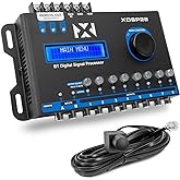 NVX 8-Channel X-Series 15 Band Parametric EQ Digital Signal Processor (DSP) | with LCD Display, Built-in Bluetooth and Remote Level Controller