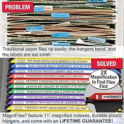 Ultimate Office MagniFile Hanging File Folders V