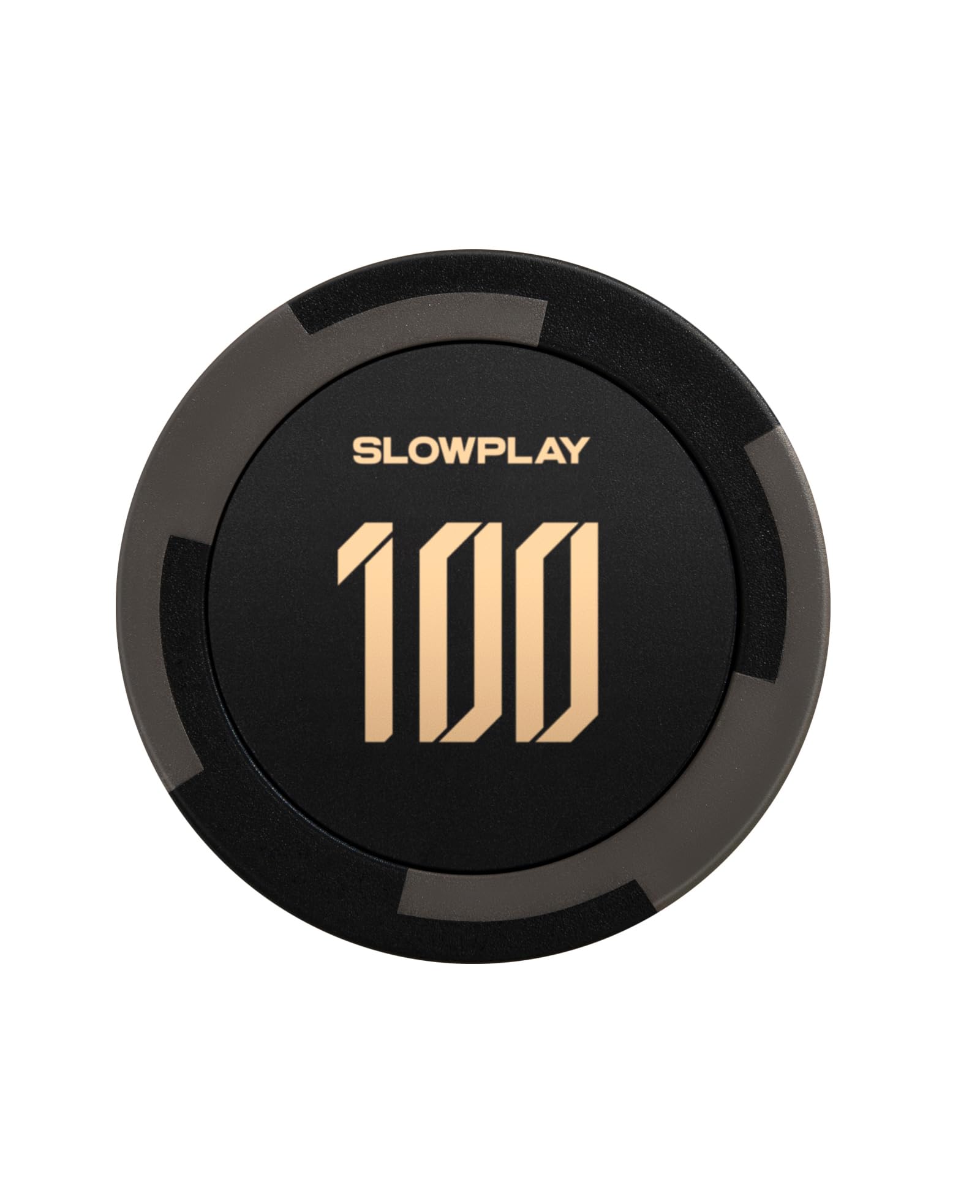 SLOWPLAY Godel Clay Poker Chips, 14 Grams Heavyweight Clay Composite, 40mm Large Chips in Bulk, Pack of 50 with Denomination of 100 — image 1