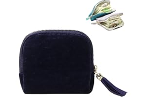 Travel Jewelry Case, Gettoreach Jewelry Case, Small Jewelries Pouch Bags with Zipper & Tassel, for Earrings Necklaces Rings B