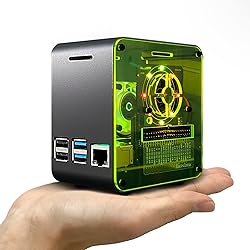 ElectroCookie Raspberry Pi 4 Case, Aluminum Mini