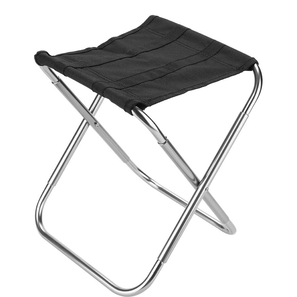 WNSC Folding Lawn Chair Picnic Stool, Folding Beach Chair 22.5 * 24.5 * 28cm Portable Folding Chair, Folding Camping Chair Traveling for Camping Hiking Fishing