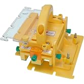 MICROJIG GRR-RIPPER MAX &ndash; Ultimate Precision Pushblock for Maximum Safety | Complete System with SafeRip Kit &amp; Accessories | 1/8" Thin Cuts, For Table Saw Safety, GR-300MAX, Yellow