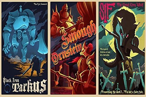 Ryan Beers Dark Souls Home Decoration Canvas Poster Print