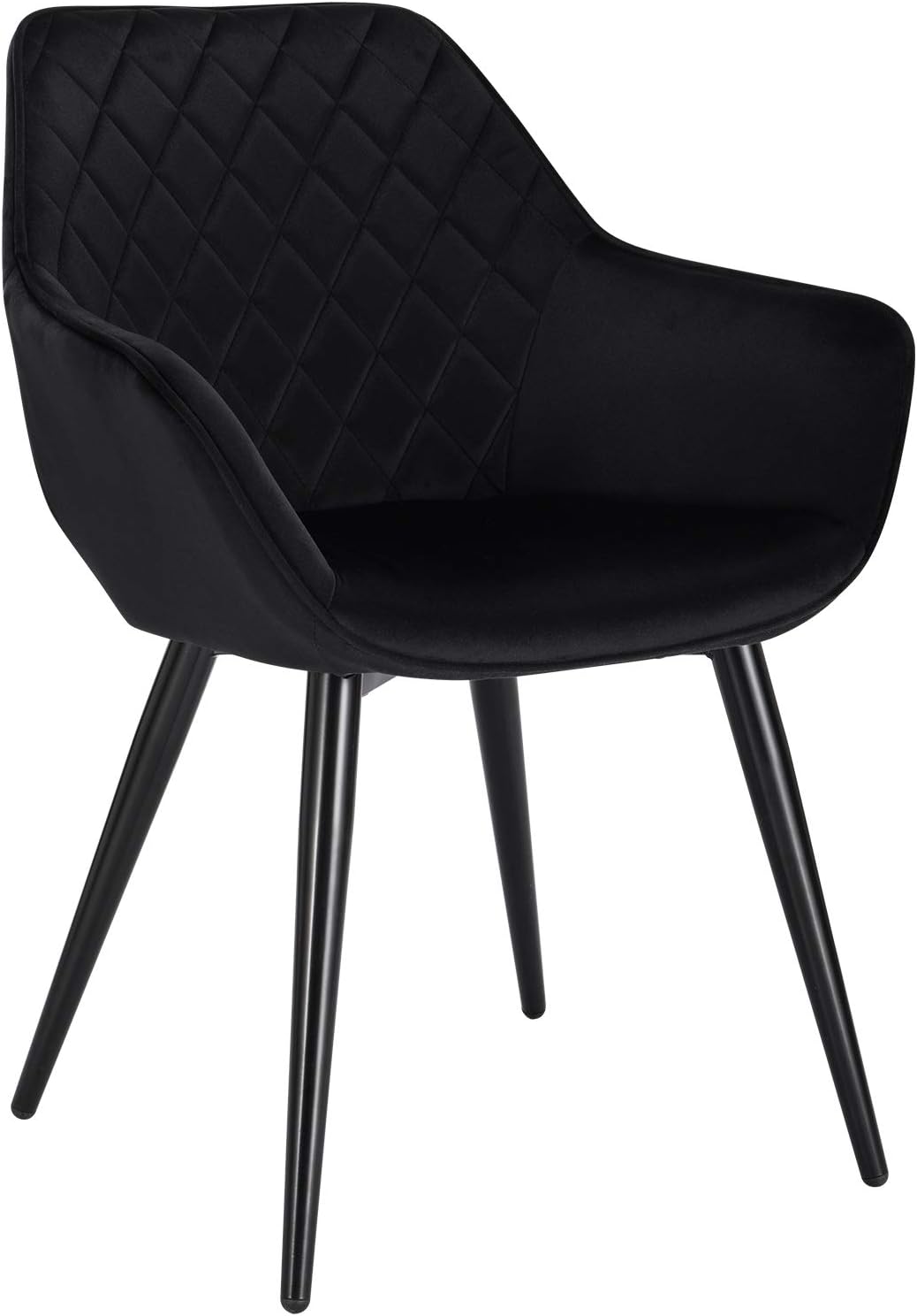 WOLTU Esszimmerstühle BH153sz-1 1x Küchenstuhl Wohnzimmerstuhl