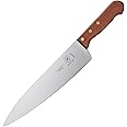 Mercer Culinary Praxis Chef Knife with Rosewood Handle, 10 Inch, Wood