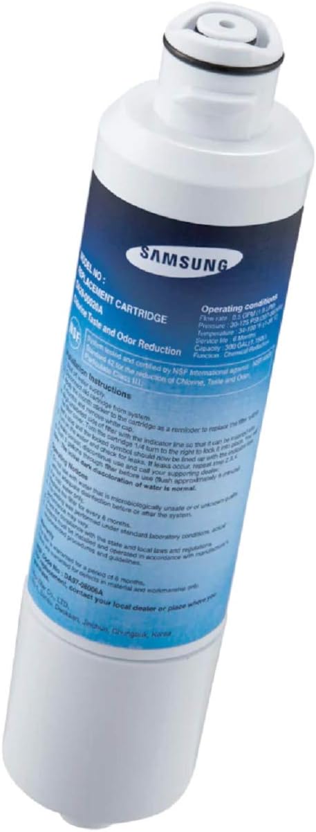 Samsung Da29-00020b-1P Refrigerator Water Filter 1 Pack (Packaging may vary): Home Improvement