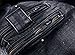 Ric Foster Men's Stretch Straight Jeans Zipper Deco (W32, 01 Black)
