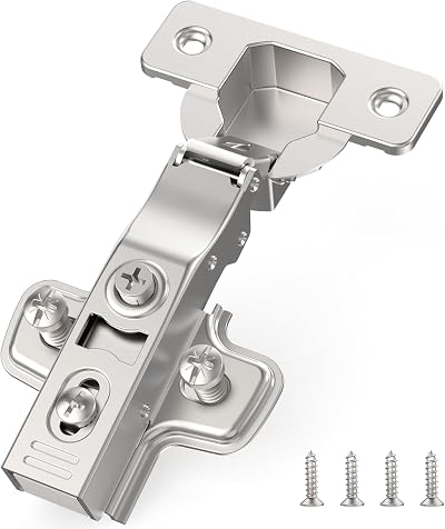 Furniware 10 Pack Soft Close Concealed Cabinet Hinge 35mm Cup 105°