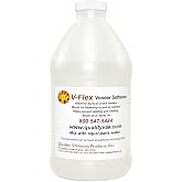 V-Flex Veneer Softener &ndash; Veneer Flattener &amp; Veneer Tamer for Raw Wood Veneer Preparation &ndash; Softens, Flattens &amp; Restores Flexibility &ndash; Makes up to 128 Fl oz.