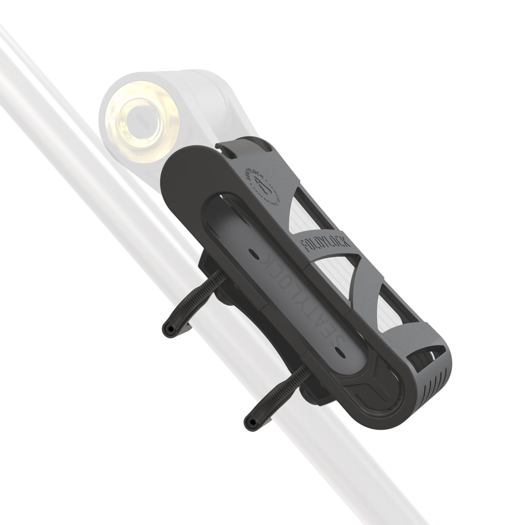 FoldyLock Forever Bike Lock Mount Carrying Case - Ultra Lightweight Mounting Bracket Case for FoldyLock Forever Folding Bike Lock - Portable Secure Bicycle Attachment Accessory