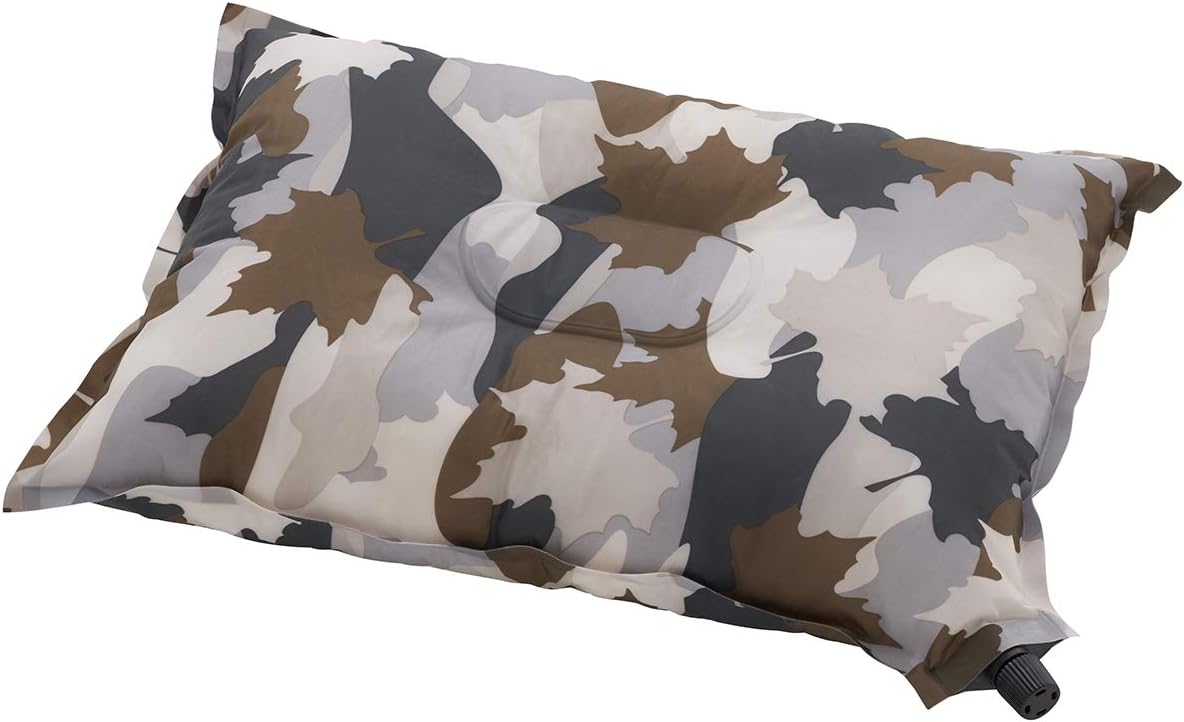 Amazon ロゴス Logos セルフインフレートピロー カモフラ ロゴス Logos ピロー 枕
