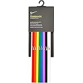 Nike Skinny Headbands 8 Pk Tennis Swoosh Hair Bands Pack of 8