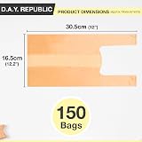 D.A.Y. Republic 150 Fragranced Nappy Bags with Tie Handles 28x31cm view 2