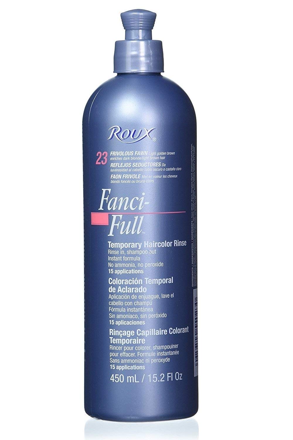 Buy Roux Fanci Full Rinse Temporary Hair Color White Minx 15 Oz