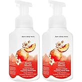 Bath and Body Works Gentle & Clean Foaming Hand Soap 8.75 Ounce 2-Pack (Peach Bellini)