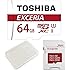 【3年保証】東芝 Toshiba 超高速U3 4K対応 microSDXC 64GB 専用SDアダプ付 [並行輸入品]