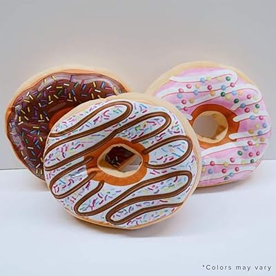 Giant Donut Plush with Sprinkles Assorted Designs Maldives Ubuy