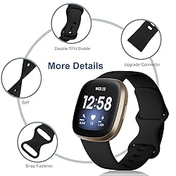 Dirrelo Bands Compatible for Fitbit Versa 3