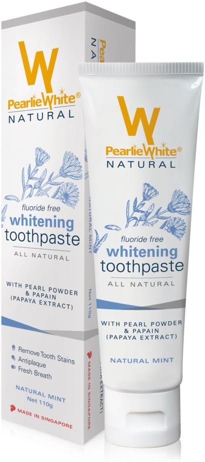 Amazon パーリーホワイト An ホワイトニング 歯磨き粉 無添加 オーガニック Pearlie White 大人用ハミガキ粉 通販