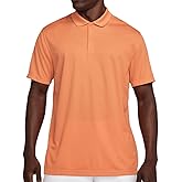 Nike Men's Dri-FIT Victory Golf Polo Orange | White Small