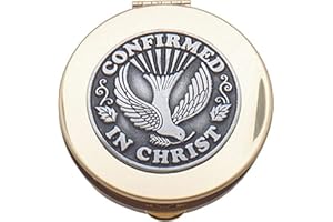 CA Gift BX102 Confirmation Rosary Keepsake Box, 2-1/8"