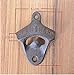 Drhob 1pc Vintage Antique Home Kitchen Wall Mounted Bar Beer Glass Bottle Cap Opener Gift (Color: Copper)