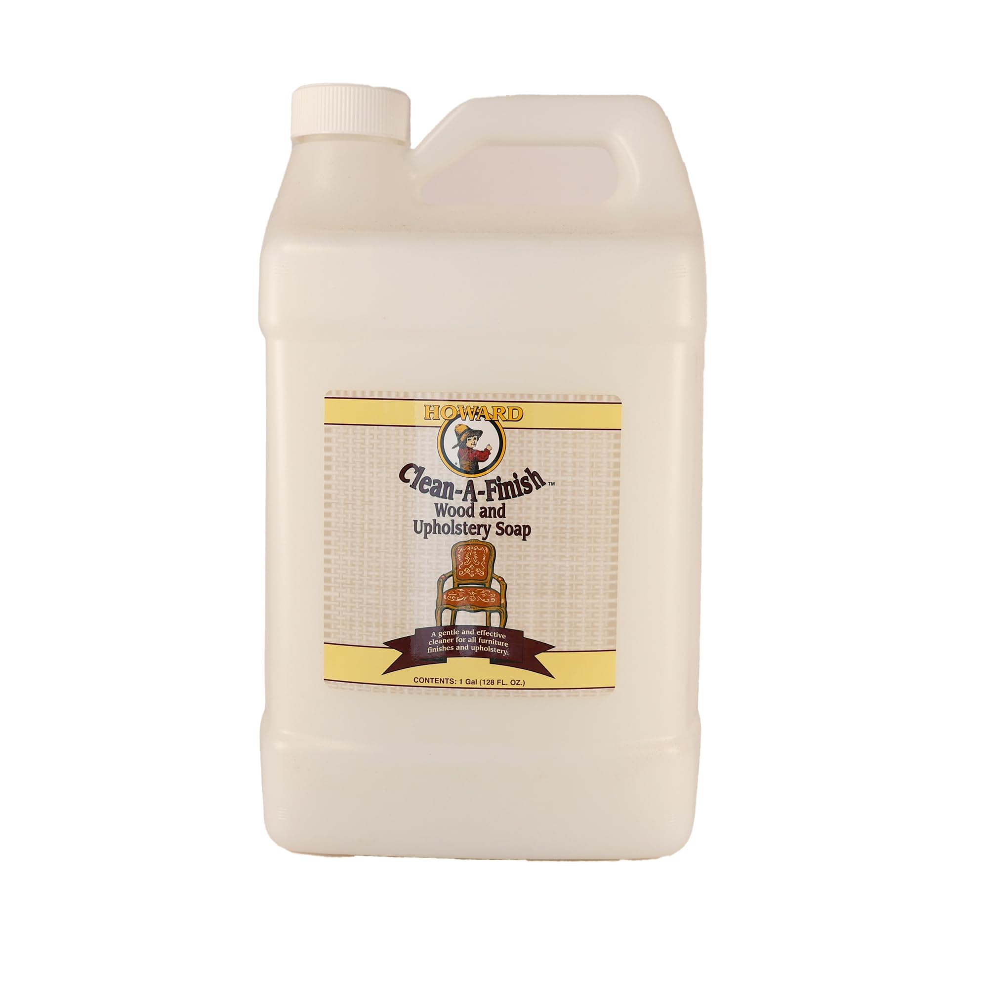 Howard Clean A Finish Cleaner Wood, Carpet, Upholstery, Fabric, Automotive interiors, Painted surfaces, Vinyl, and Upvc plastics 3.784lt