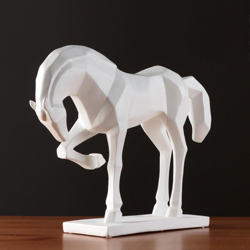 FLYSXP Modern Minimalist TV Cabinet Decorations Animal Horse Home Crafts Ornaments Home Decorations