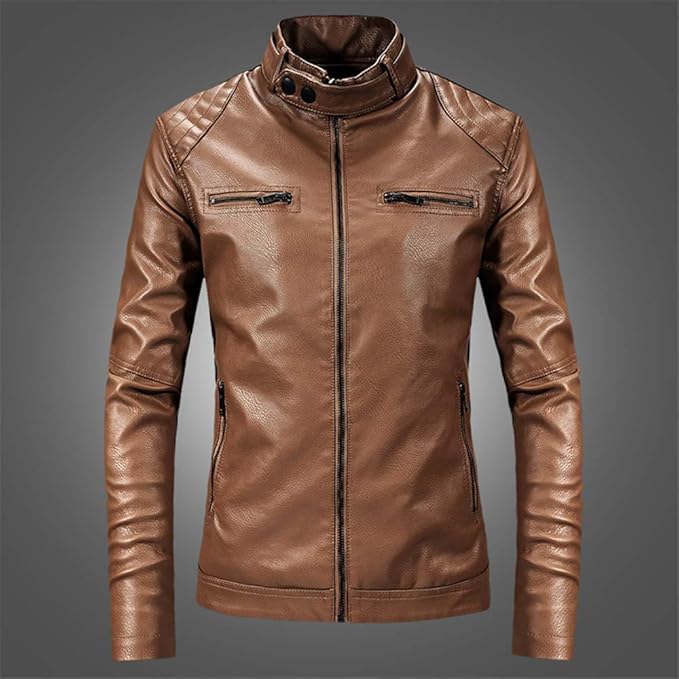 Amazon Co Jp ヒトミ Hitomi レザージャケット バイクジャケット ライダースジャケット 革ジャン メンズ レザー Pu革 フェイクジャケット ダブル メンズウェア アウター メンズファッション トップ 長袖 Bsgd1927 服 ファッション小物