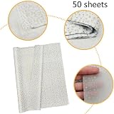 ADQUATOR 50pcs Gold Star White Tissue Paper 50x35cm Gift Wrapping Paper view 2