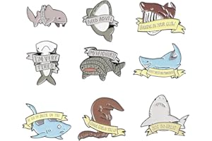 Liasun Cute Enamel Pin Set Lapel Pins Brooches Cartoon Brooch Badge Pins for Clothes Bags Backpack for Women