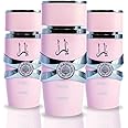 Lattafa Yara for Women Eau de Parfum Spray, 3.4 Ounce (Pack of 3)