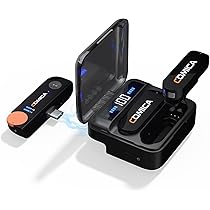 Amazon.com: COMICA Vimo S UC Wireless Lavalier Microphone for