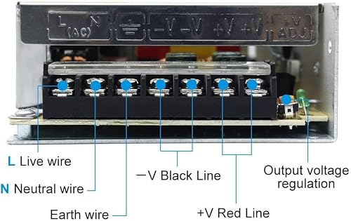24V DC Switching Power Supply - LED Transformer 240V AC Input, 2A-20A, IP20
