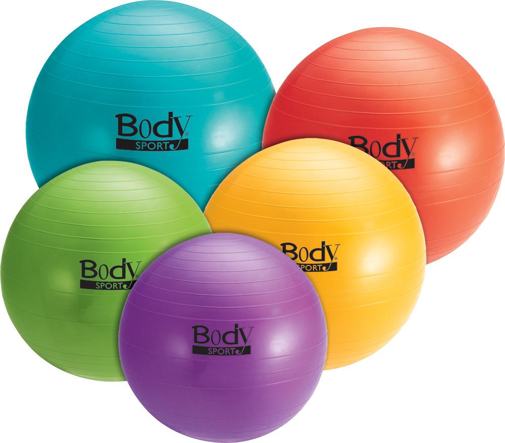 Body Sport Exercise Ball with Pump for Home Gym Balance Stability