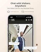Reolink 5MP PoE Video Doorbell Camera 3:4 View 2-Way Audio Person Package view 3