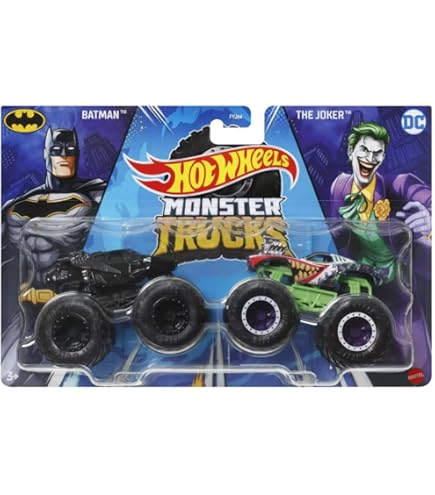 Hot wheels バッドマン　Monster truck Amazon.com: Hot Wheels Monster Trucks New for 2023 1:64