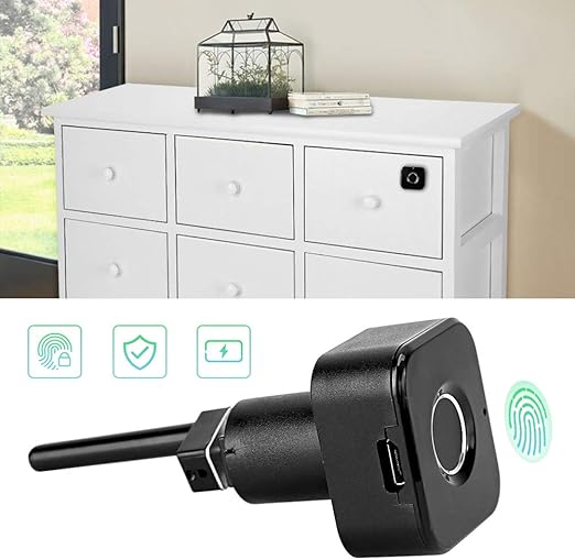 Amazon Com Pbzydu Fingerprint Cabinet Lock Smart Keyless Usb
