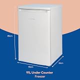 Russell Hobbs Under Counter Freezer 91L 55cm White RH85UCFZ552E1W view 2