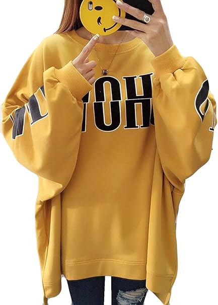 Amazon Alhyla レディース Tシャツ パーカー きれいめ カップル スウェット パーカー プルオーバー ゆったり カジュアル 春 秋 薄手 人気 長袖 かわいい パーカー トレーナー パーカー 通販