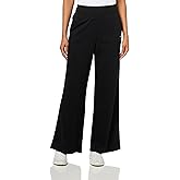 DKNY Womens Mini Stud Logo Open Leg Pant