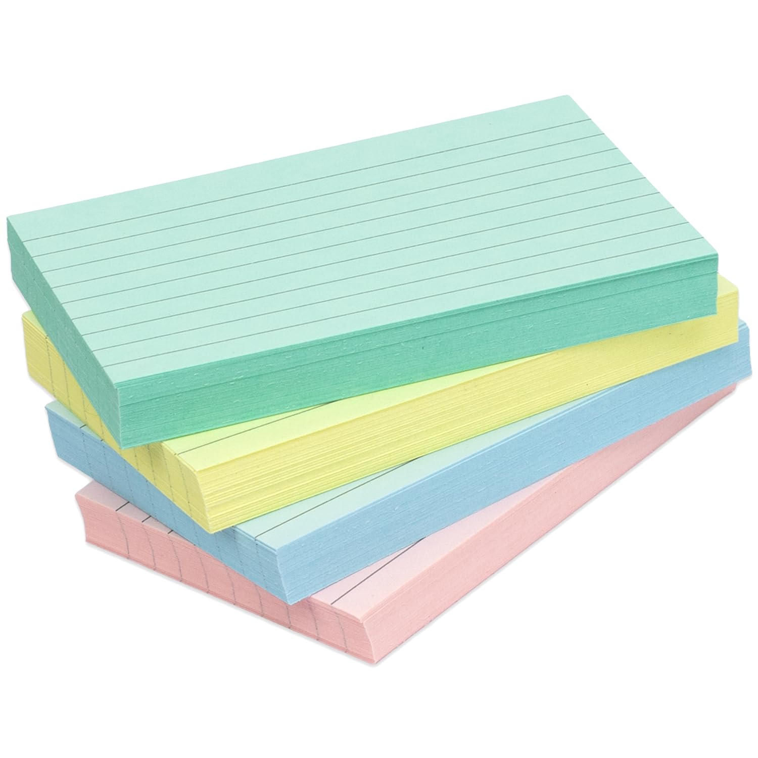 Summit Flash Cards, Revision, 400 Pack Record Cards, 125 x 75 mm, Assorted