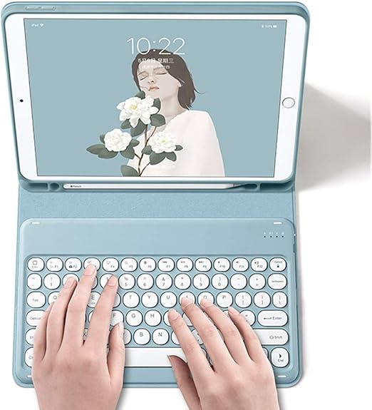 Amazon Co Jp 可愛い Ipadair4 Ipad 10 9 インチ キーボード ケース 丸型キー カラーキーボード 女性 人気 アイパッド エア4 Ipad Air 4 分離式 キーボード付き スマート カバー カラフル お洒落 Ipadair4 10 9インチ ブルー パソコン 周辺機器
