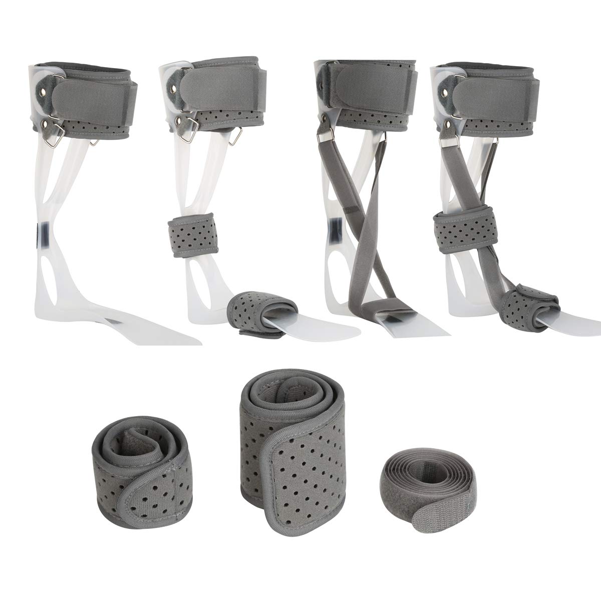 Foot Drop Splint, 3 in 1 AFO Ankle Orthosis Foot Drop Brace Orthopedic