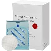 MCE Gridded Membrane Filter, 47mm, 0.45&micro;m, Sterile Individual Pack,100 Pcs | 0.45&micro;m Pore Size, 47mm Disc Diameter, Membrane Disc Filter, Hydrophilic Filter Paper