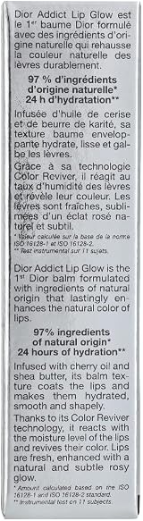 Dior Addict Lip Glow - Hydrating Color Reviver Lip Balm view 6