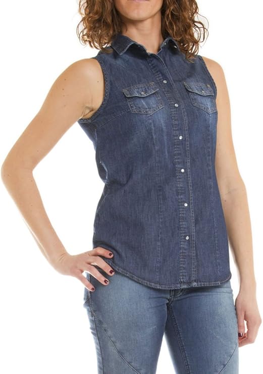 Carrera Jeans - Jeanshemd 253 für Frau, westlichen Stil, Regular fit